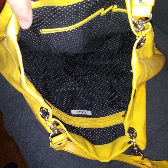 Yellow deep satchel - Picture 3 of 5